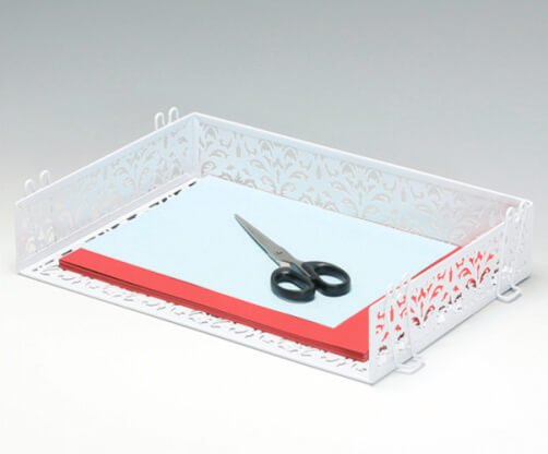 Punched Metal Document Tray